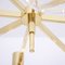 Large Brass Chandelier with 8-Arms from Interna, 1960s 7