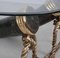 Large Bronze and Brass Elephant Tusk Coffee Table by Italo Valenti, 1970s 3