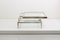 Large Sliding Top Coffee Table in Brass and Chrome from Maison Jansen, 1970s, Imagen 6