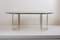 Large Brass and Glass Dining Table, 1970s, Image 6