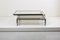 Sliding Top Coffee Table in Brass and Chrome by Maison Jansen, 1970s, Imagen 6