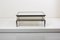 Sliding Top Coffee Table in Brass and Chrome by Maison Jansen, 1970s, Imagen 2