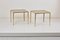 Brass and Glass Nesting Tables from Münchner Werkstätten, 1960s, Set of 2, Immagine 5