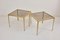 Brass and Glass Nesting Tables from Münchner Werkstätten, 1960s, Set of 2, Image 8