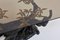 Tavolino o bonsai in ottone nello stile di Willy Daro, anni '60, Immagine 4