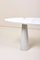 Eros Console Table in White Carrara Marble by Angelo Mangiarotti for Skipper, 1970s, Image 8