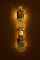 Große Wandlampe oder Wandleuchte aus Messing & Muranoglas, 1970er 7