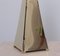 Large Brass Pyramid Table Lamps, 1980s, Set of 2 4