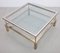 Sliding Top Coffee Table in Brass and Chrome from Maison Jansen, 1970s, Image 5