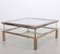 Sliding Top Coffee Table in Brass and Chrome from Maison Jansen, 1970s 9