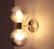 Brass and Mercury Glass Wall Lamp or Sconce in the Style of Stilnovo 2