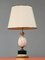 French Table or Console Lamps with Travertine Ostrich Egg, 1970s, Set of 2, Image 4