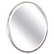 French Art Deco Round Nickel-Plated Mirror, 1930s, Image 1