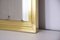 Large Brass Mirror in the Style of Maison Jansen, 1960s 3