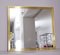 Large Brass Mirror in the Style of Maison Jansen, 1960s 4