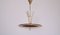 Lámpara de araña grande de latón y vidrio de Emil Stejnar, años 60, Imagen 6