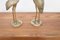 Large Brass Flamingos or Cranes, 1970s, Set of 2 3