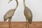 Large Brass Flamingos or Cranes, 1970s, Set of 2 4