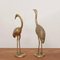 Large Brass Flamingos or Cranes, 1970s, Set of 2, Image 2