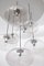 Large Glass Globe Cascade Chandelier from Glashütte Limburg, 1960s 4