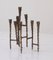 Brutalist Candleholder Menorah, 1960s, Immagine 3