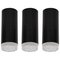 Architectural Bubble Glass Flush Mounts or Sconces from Staff, 1960s, Set of 3 1