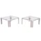 Acrylic Glass Coffee Tables or Side Tables by Charles Hollis Jones, 1970s, Set of 2, Image 1