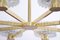 Italian Luxury Brass Chandelier with 8-Arms, 1960s, Image 2