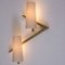 Bronze Wandlampen oder Wandlampen von Arlus, 1960er, 2er Set 2