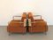 Fabric Lounge Chairs, 1980s, Set of 2, Immagine 2