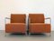 Fabric Lounge Chairs, 1980s, Set of 2, Immagine 1