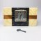 Art Deco French Marble Clock from Manufrance, 1930s, Image 6