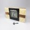 Art Deco French Marble Clock from Manufrance, 1930s, Image 4