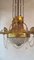 Brass and Crystal Chandelier, 1926, Image 4