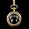 Antique Swiss 18k Gold, Diamond & Garnet Set Watch Chatelaine, 1870s 3