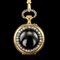 Orologio Chatelaine antico in oro, 18 carati, diamanti e granato, fine XIX secolo, Immagine 3