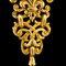 Antike schweizerische 18 Karat Gold, Diamanten & Granat Geflecht Uhr Chatelaine, 1870er 19
