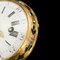 Antique English 18k Gold & Enamel Open-Faced Verge Watch Chatelain, 1700s 8