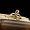 Antique French 18k Gold-Mounted Agate Minaudiere, 1900s 16