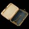 Antique French 18k Gold-Mounted Agate Minaudiere, 1900s 18