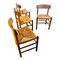J39 Rush Dining Chairs by Børge Mogensen for Federicia, 1948, Set of 4, Image 1