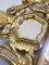 Antique Hand-Carved Gold-Plated Wooden Mirror, Image 5
