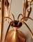 Lámpara de araña italiana de 6 luces de Oscar Torlasco, años 60, Imagen 13