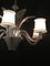 Lámpara de araña vintage de satín de Seguso, Imagen 2