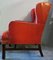 Tufted Leather Chesterfield Wing Lounge Chair, 1970s 4