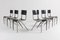 Mid-Century Industrial Dining Chairs by James Leonard for Esavian, 1948, Set of 6 3