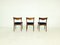 Dutch Rosewood Dining Chairs from AWA Meubelfabriek, 1950s, Set of 3 3
