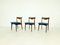 Dutch Rosewood Dining Chairs from AWA Meubelfabriek, 1950s, Set of 3, Image 2