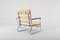 Vintage Tubular Chrome Lounge Chair, 1950s, Image 3