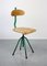 Vintage Industrial Mint Green Swivel Chairs, 1960s, Set of 2, Image 6